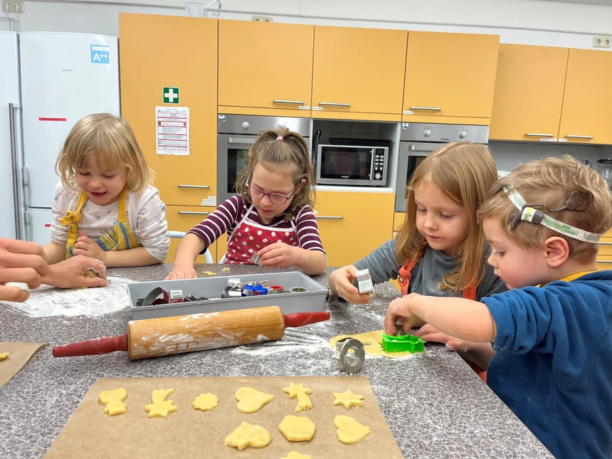 Plätzchen backen