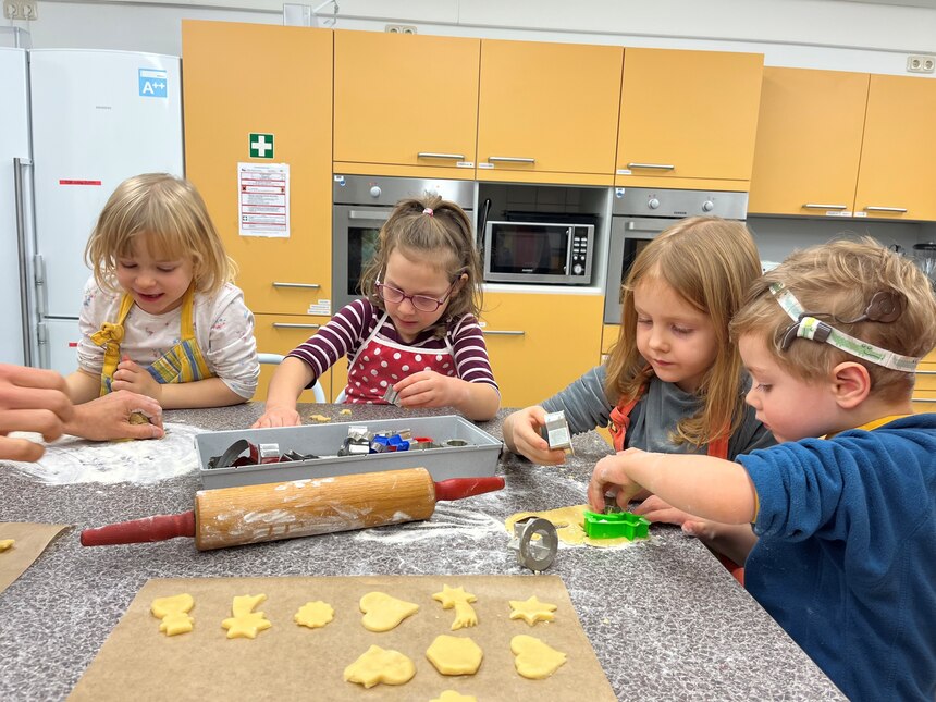 Plätzchen backen
