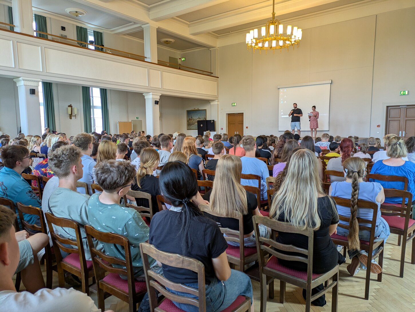 Abschluss Festsaal